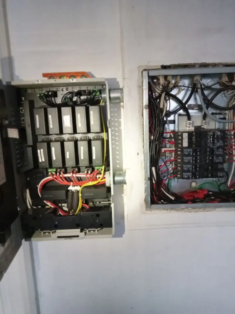 Electrical panel upgrade completed for Indoor Lighting Installation in Sapulpa
